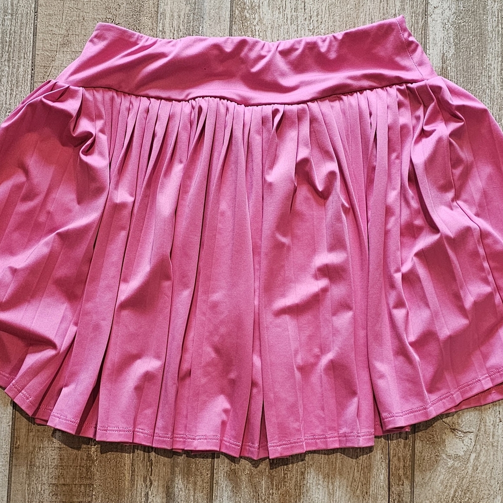Art Class Pink Mini Skater Skirt